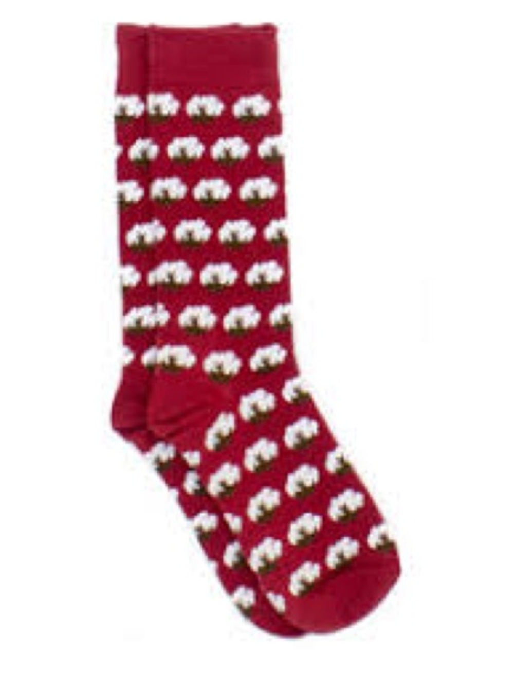Properly Tied Men’s Lucky Duck Socks - Cotton Red